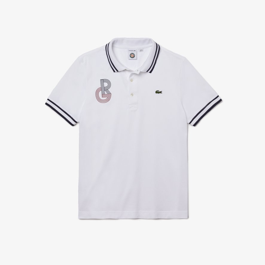 Roland-Garros man polo shirt - White 