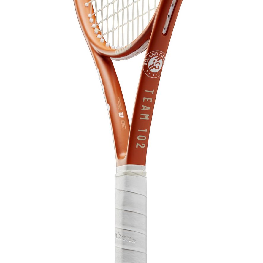 Wilson x Roland-Garros Team 102 Racquet - Ecru and Clay | Roland