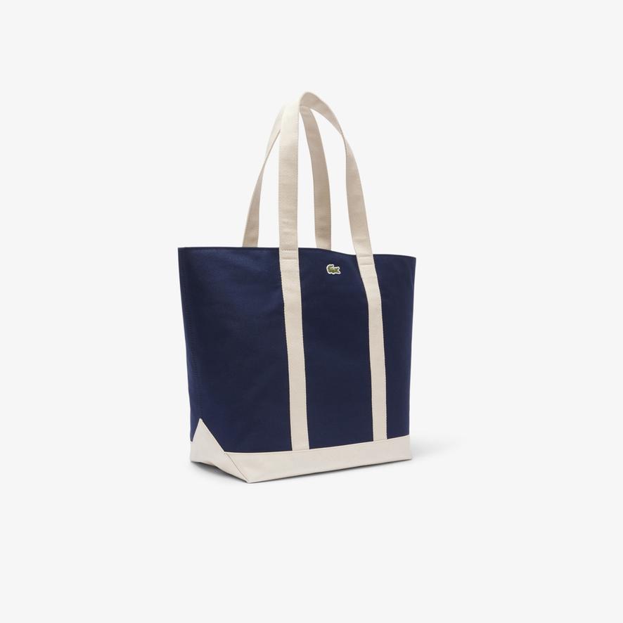 Lacoste x Roland-Garros Shopping bag - Navy blue | Roland