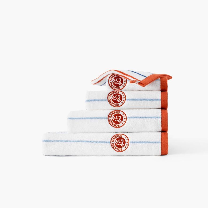 Carre Blanc x Roland-Garros Smash 50x90cm Towel - White | Roland