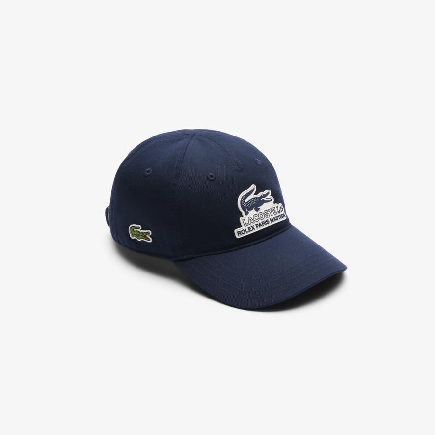 Lacoste x Rolex Paris Masters Lifestyle Cap - Navy blue | Roland